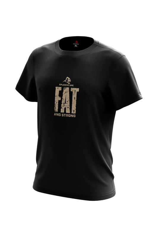XAPE Fat & Strong V2 Tee - Black