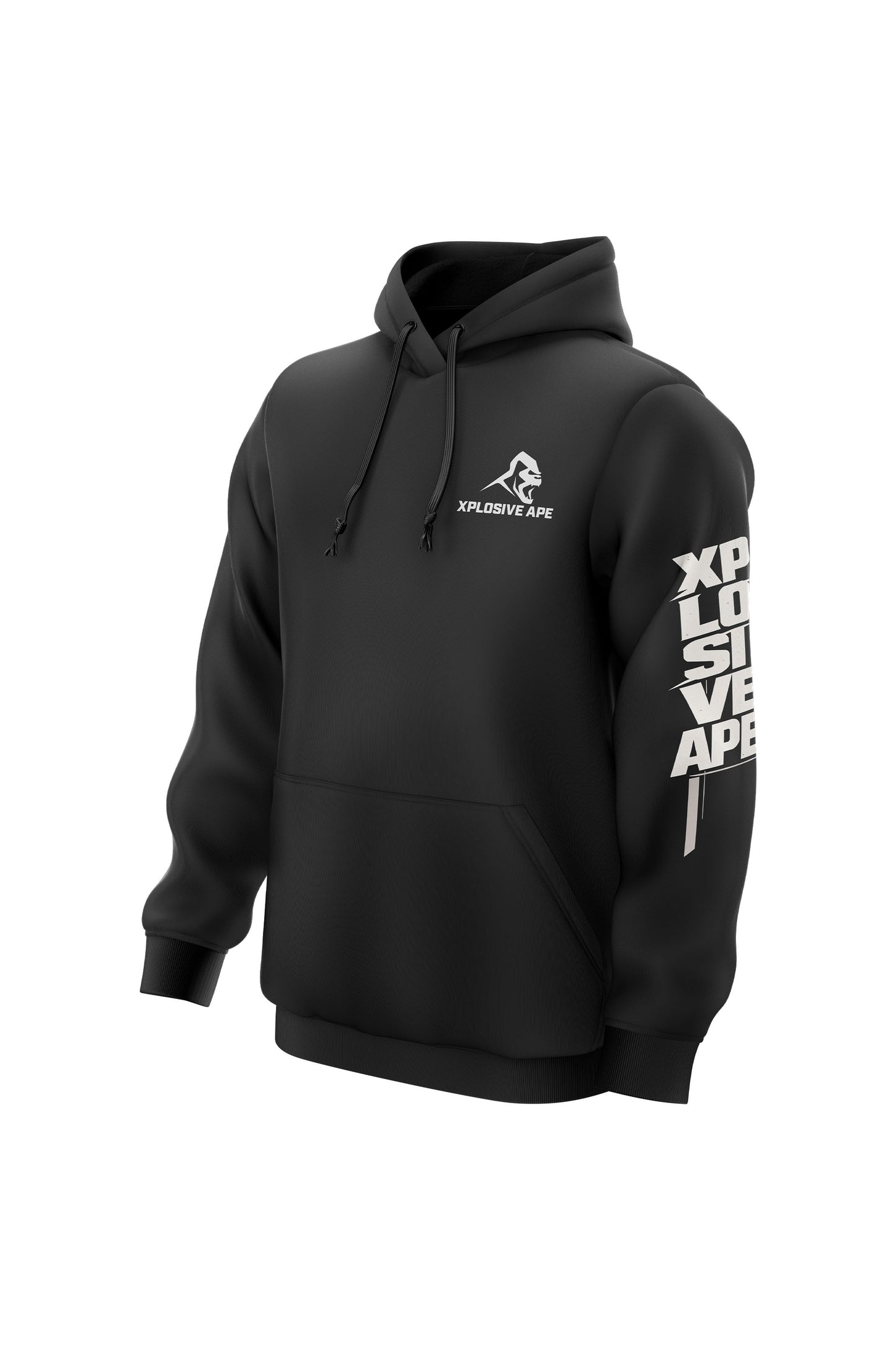 XAPE Force Load String Hoodie - Black