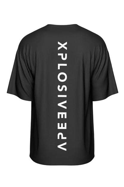 XAPE Futuristic V2 Oversized Tee - Black
