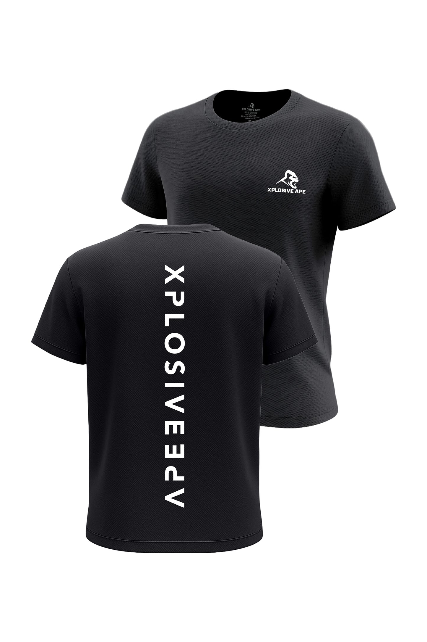 XAPE Futuristic Tech Tee - Black