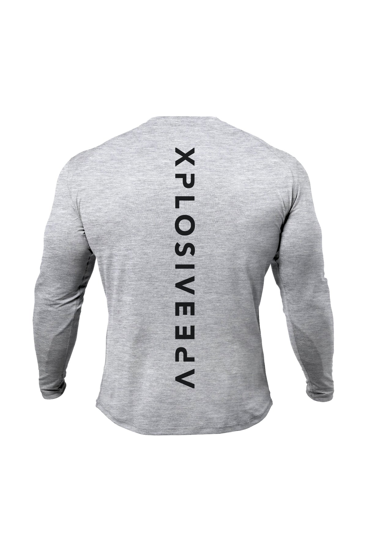 XAPE Futuristic V2 Long Sleeve Tee - Sports Grey