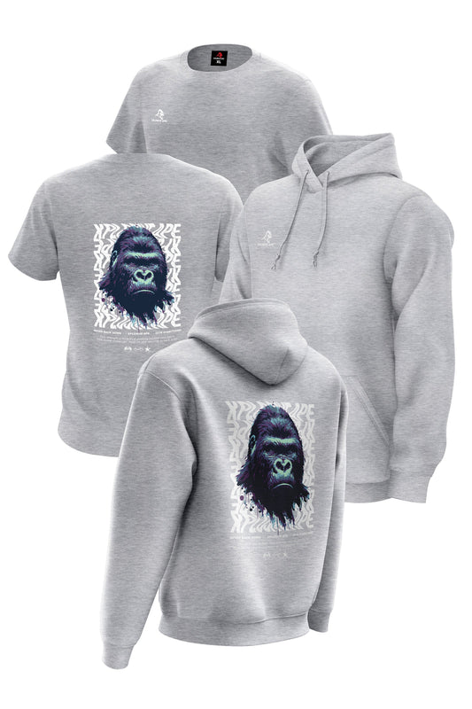 XAPE Give Everything Hoodie & Tee Combo - Sports Grey