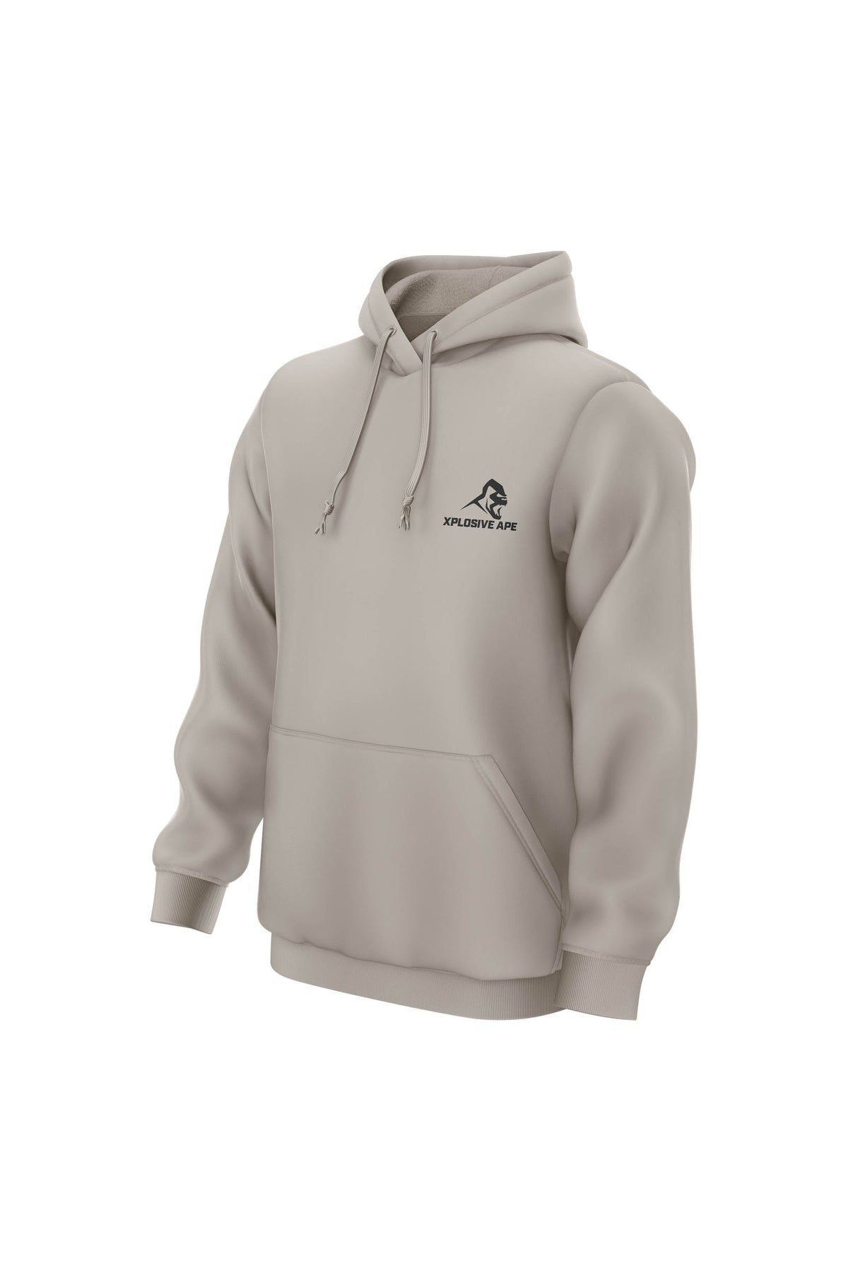 XAPE Graffiti V2 String Hoodie - Sand