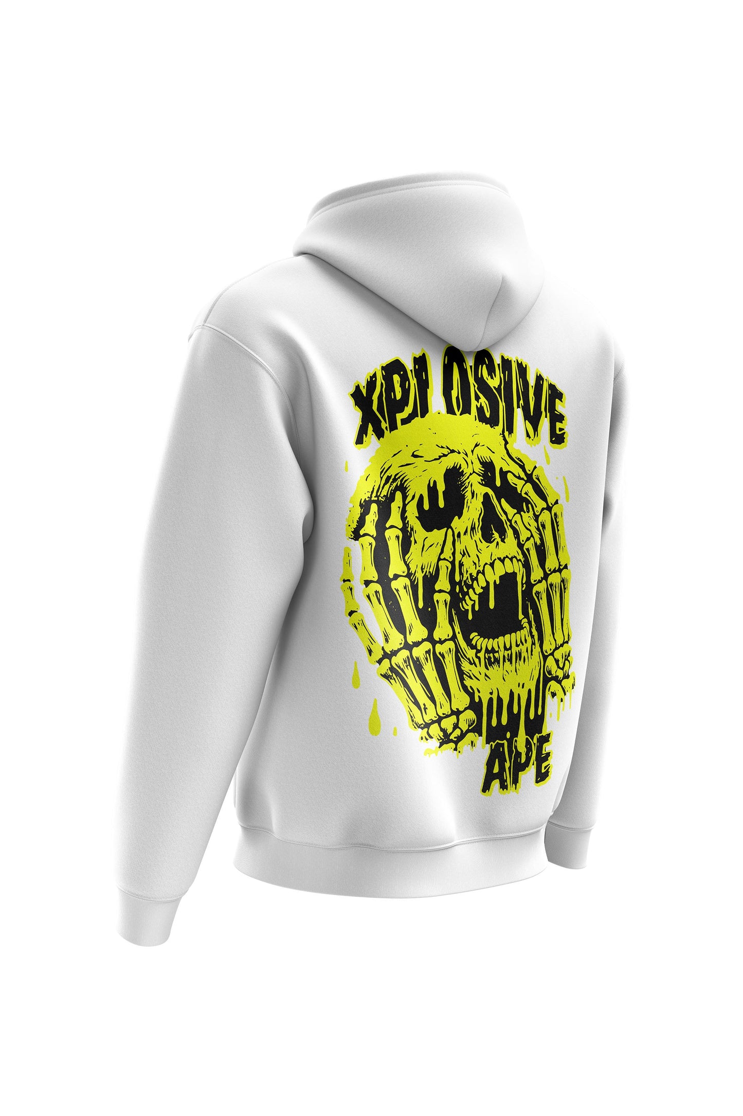 XAPE Grilled Cheese Hoodie - White