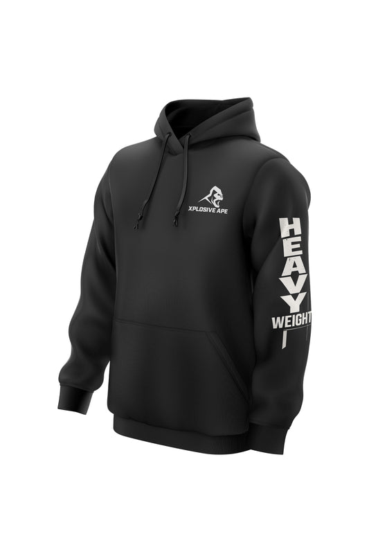XAPE Heavy Weight String Hoodie - Black