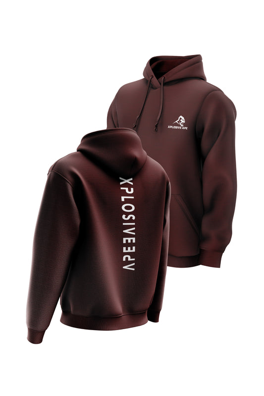 XAPE  Futuristic Hoodie - Maroon