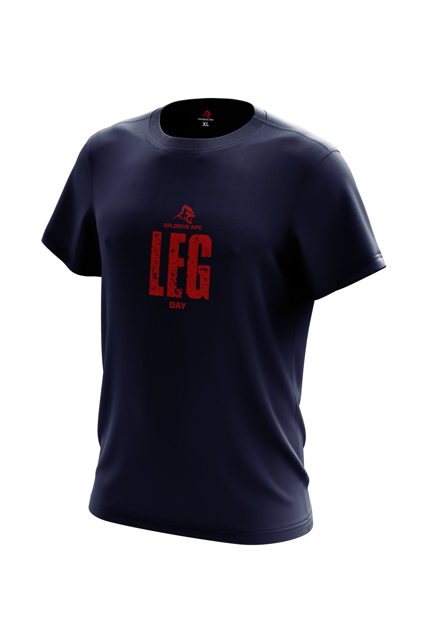 XAPE Leg Day V2 Tee - Navy