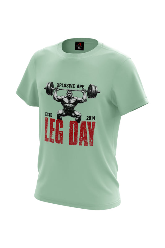 XAPE Leg Day V3 Tee - Mint Green