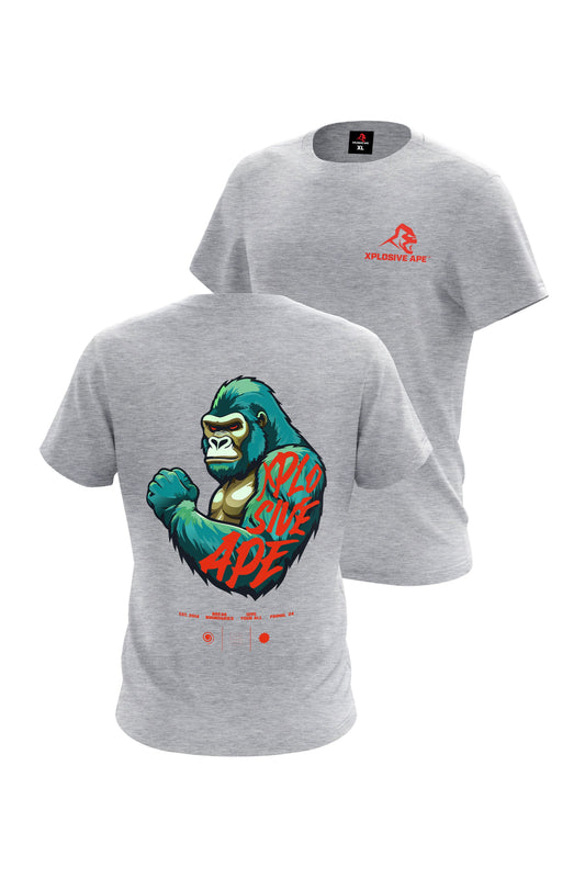 XAPE Powerhouse V2 Tee - Sports Grey