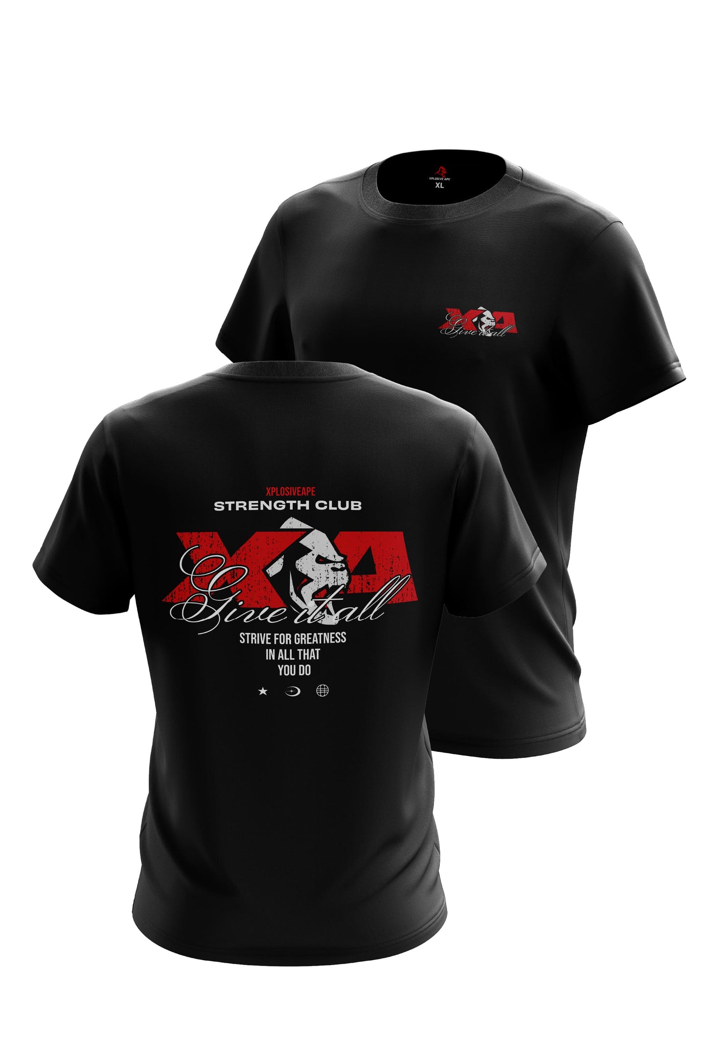 XAPE Primal Grind Tee - Black