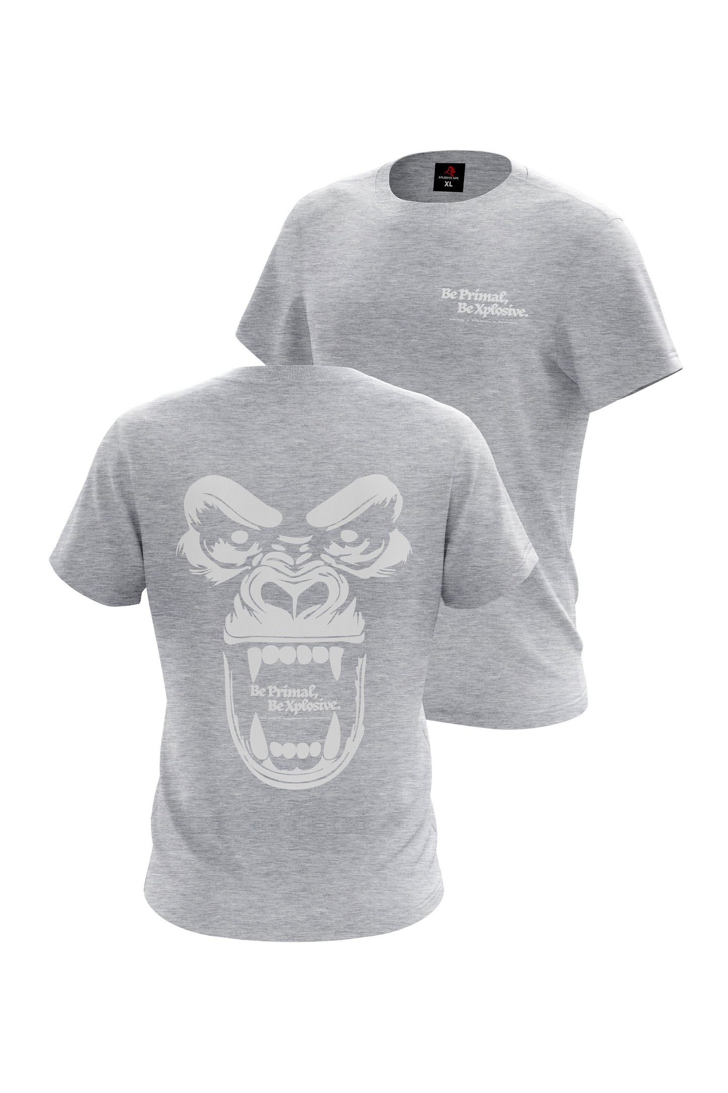 XAPE Primal Rage V1 Tee - Sports Grey