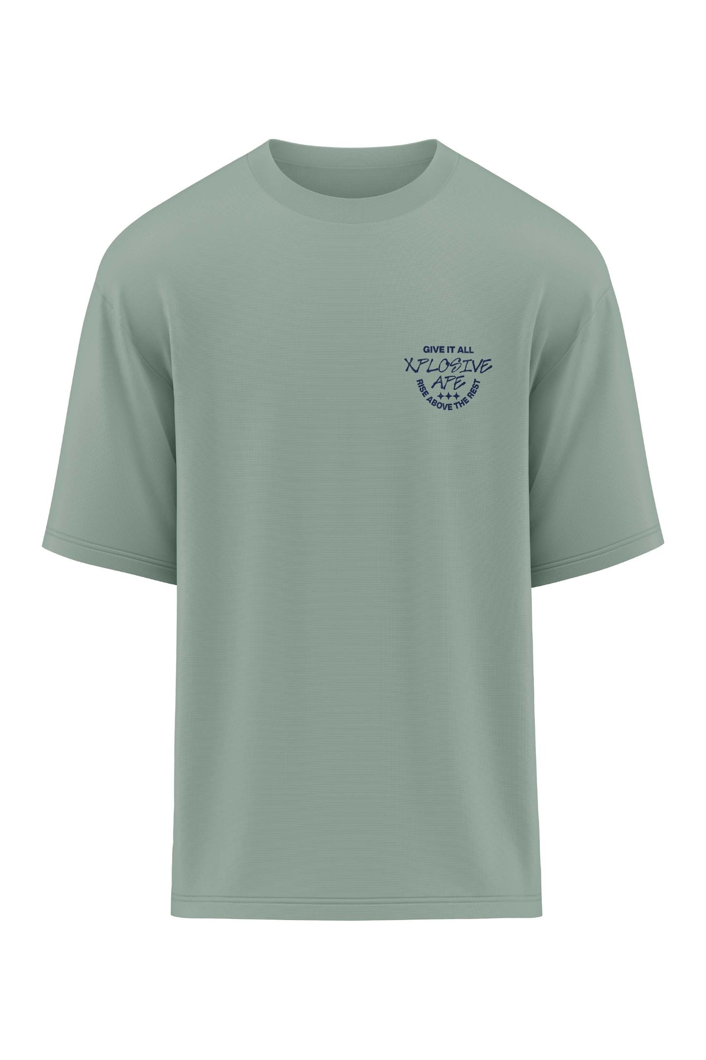XAPE Prime Oversized Tee - Sage