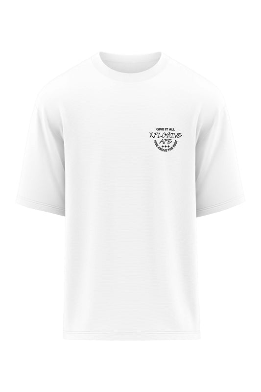 XAPE Prime Oversized Tee - White