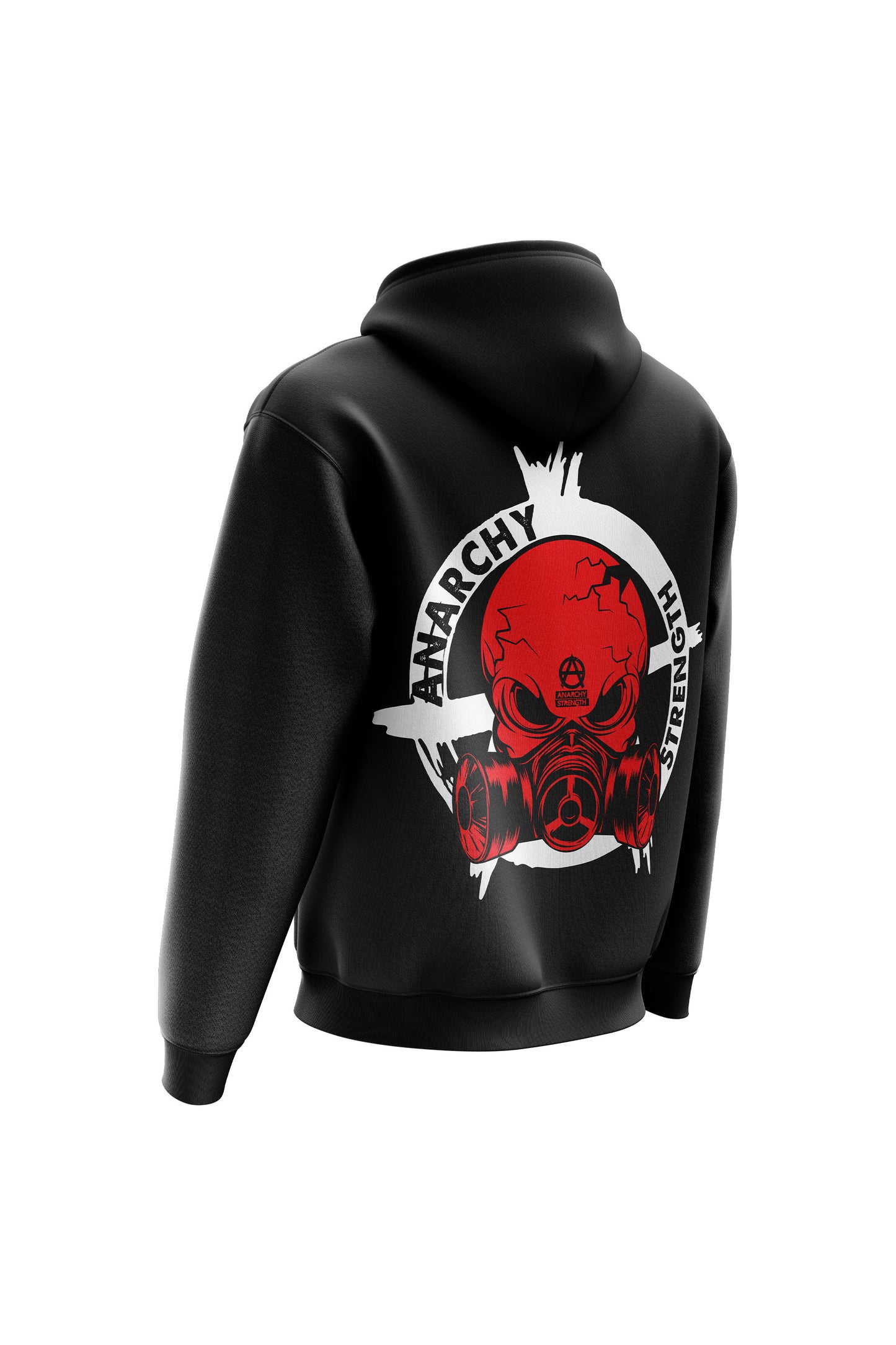 AS Respirator Skull Hoodie - Black
