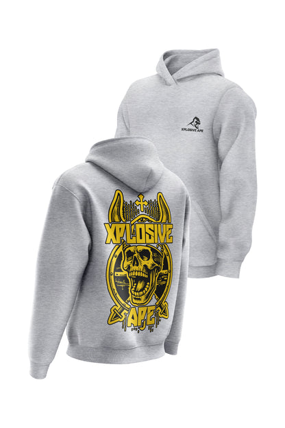 XAPE Raider Hoodie - Heather Grey