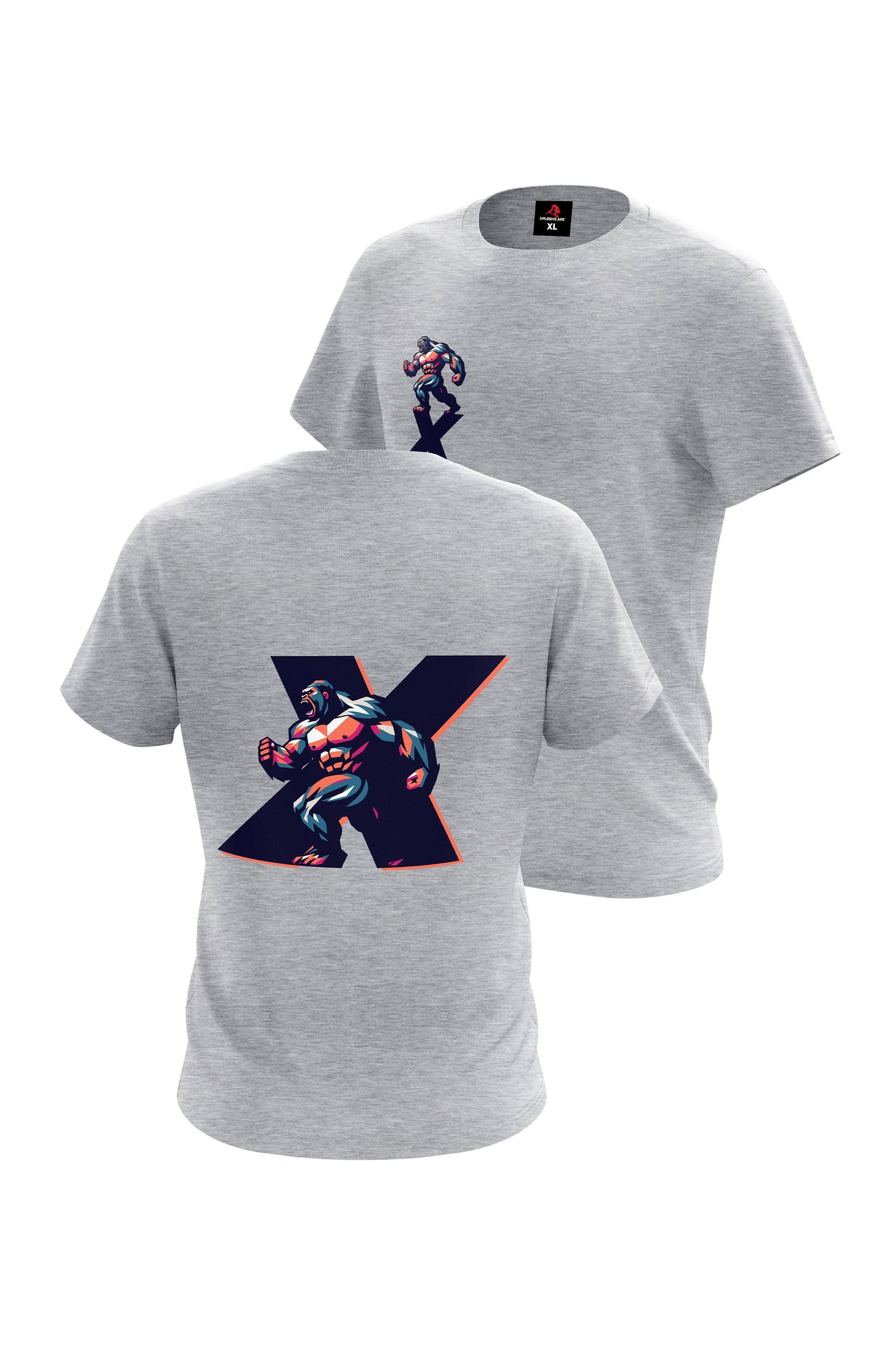 XAPE Charge Tee - Sports Grey