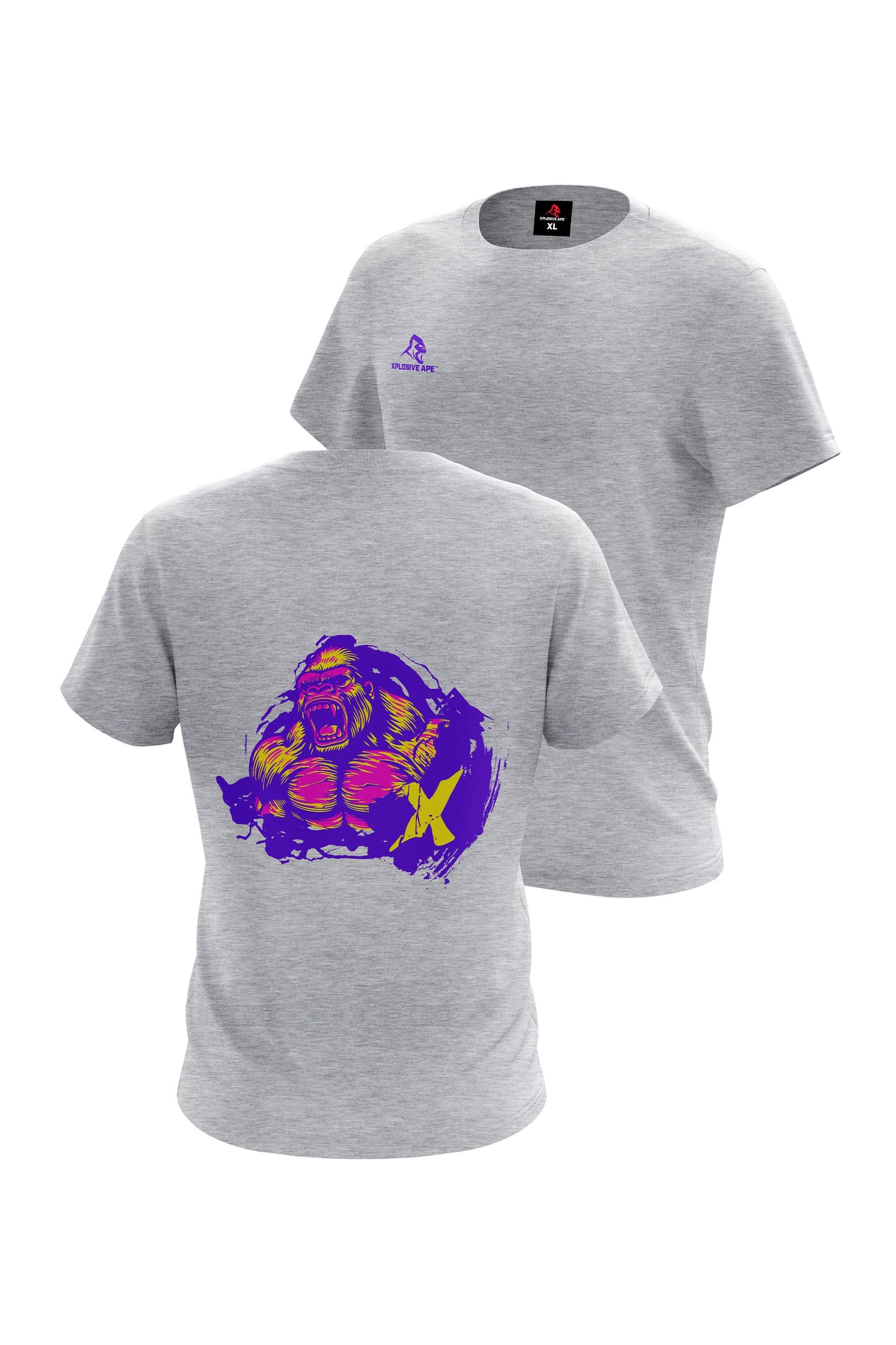 XAPE Relentless V2 Tee - Sports Grey