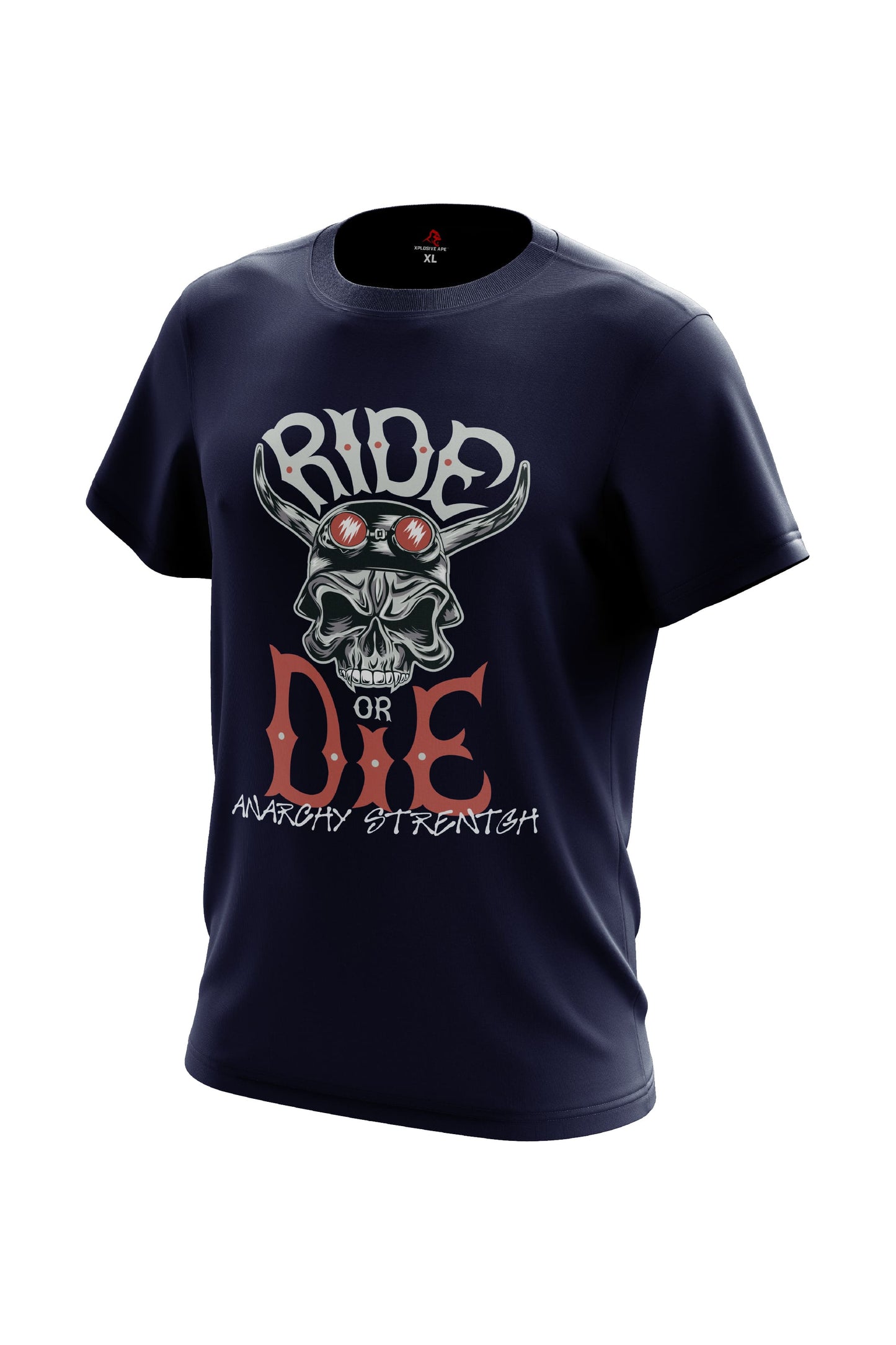 AS Ride Or Die Tee - Navy