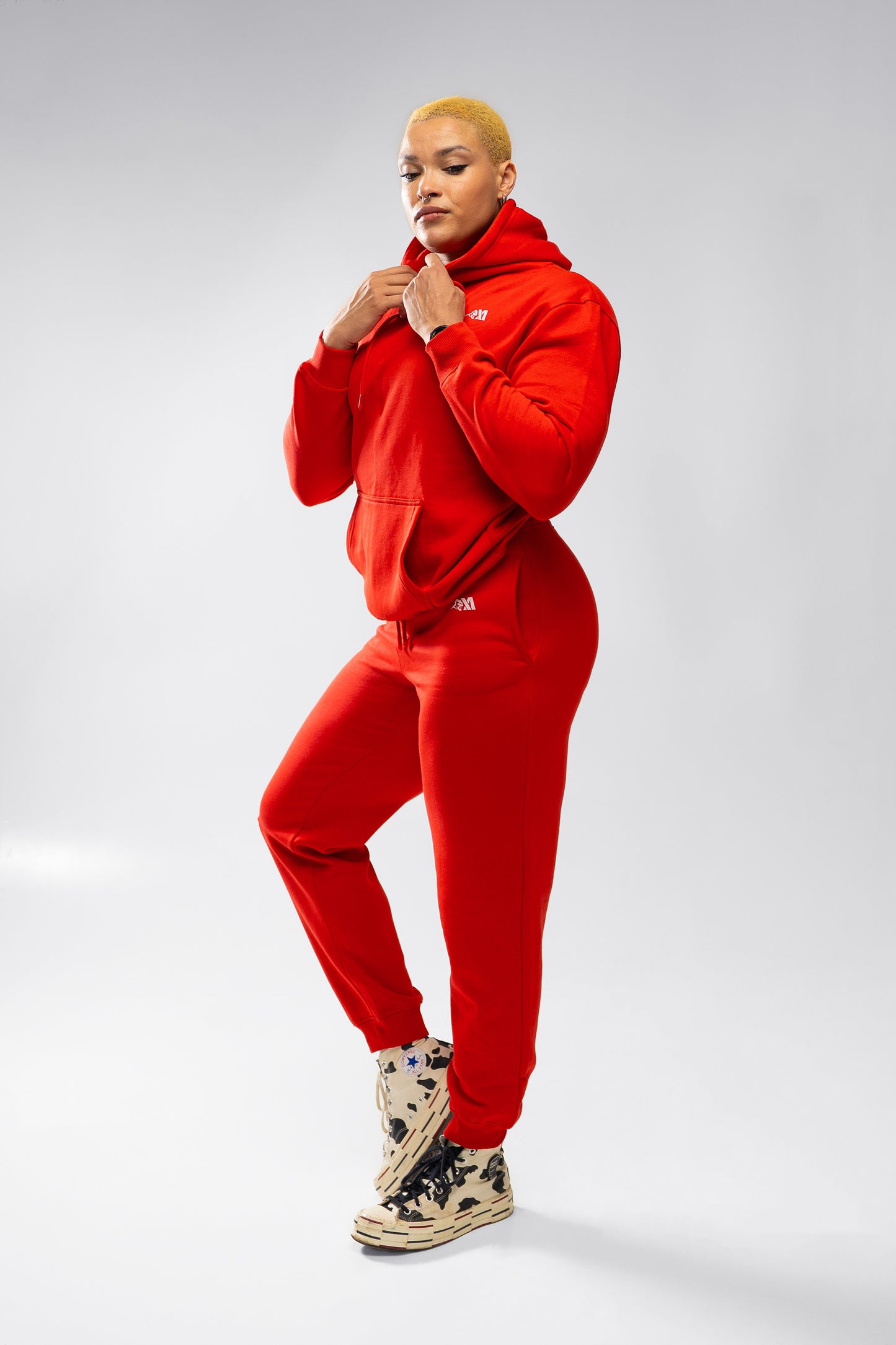 XAPE Core Logo Hoodie - Red