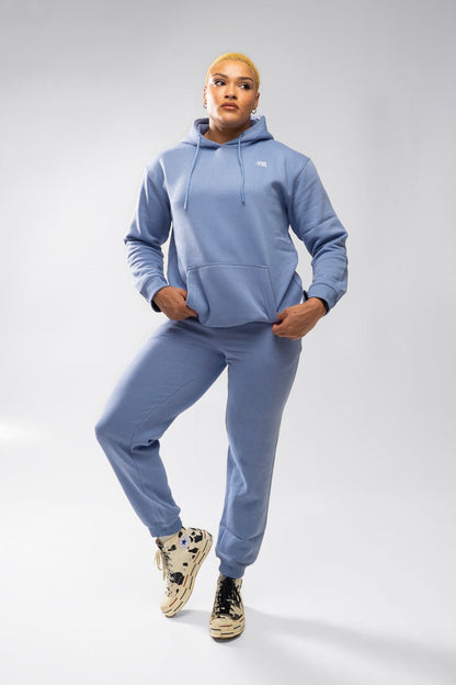 XAPE Core Logo Hoodie - Slate Blue