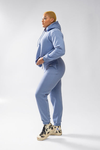 XAPE Core Logo Hoodie - Slate Blue