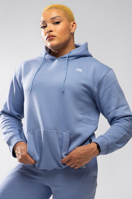 XAPE Core Logo Hoodie - Slate Blue