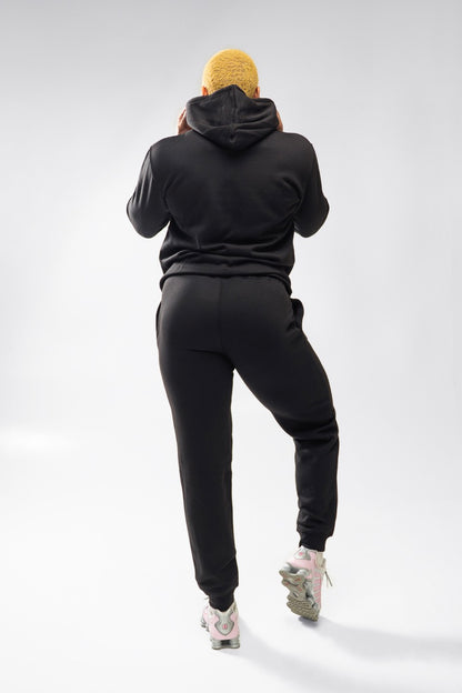 XAPE Core Logo Zip Hoodie - Black