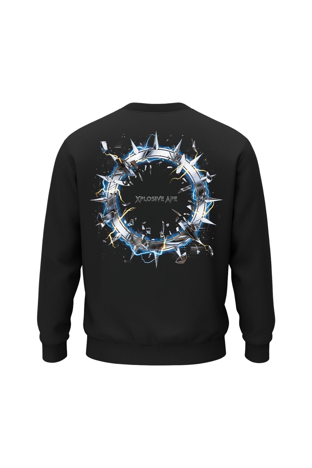 XAPE Shock Halo Sweatshirt - Black