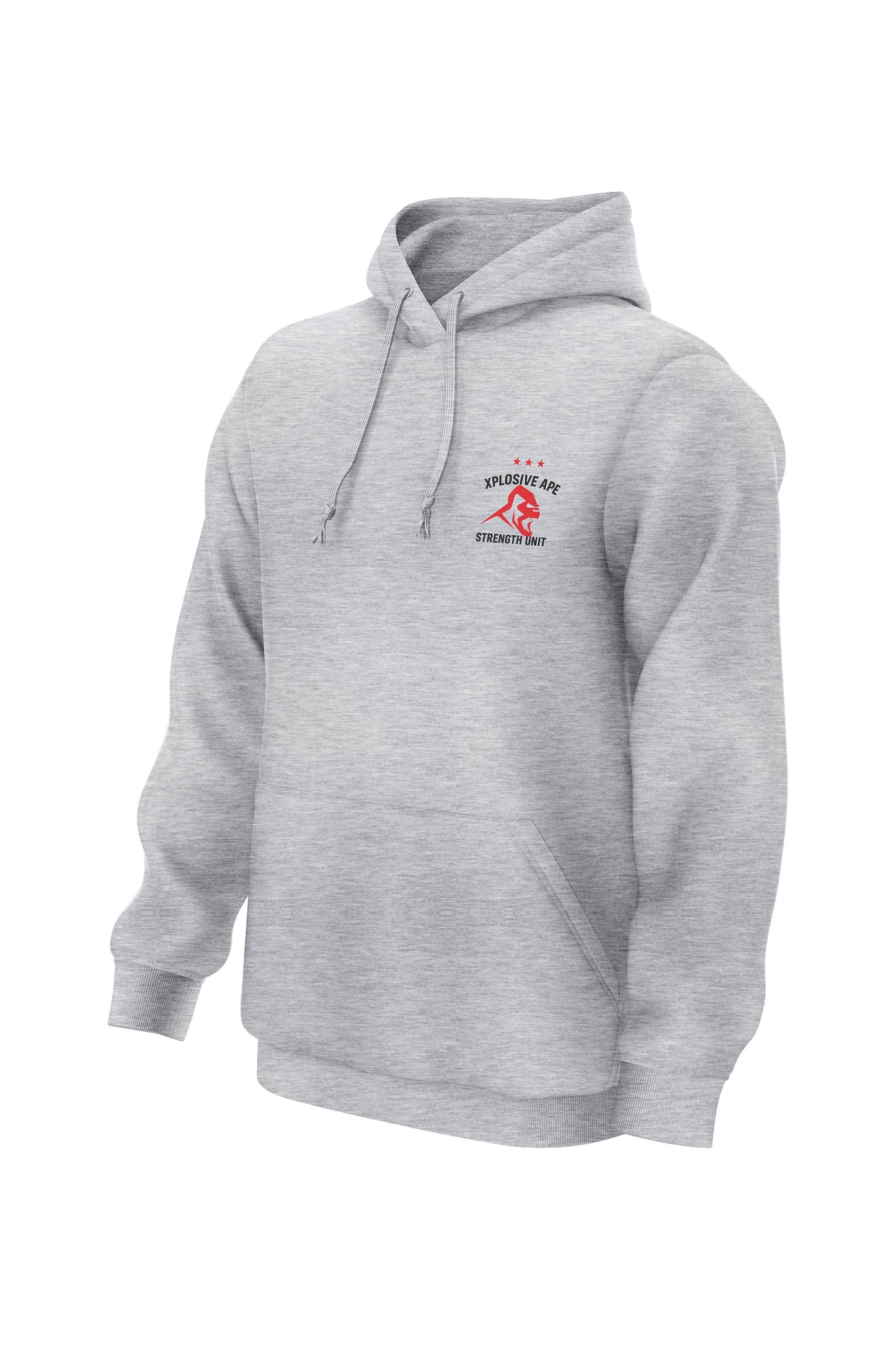 XAPE Strength Unit V2 String Hoodie - Sports Grey
