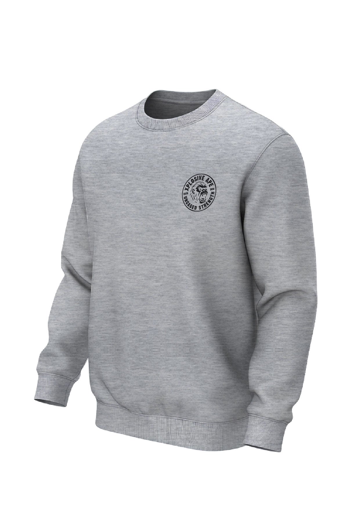XAPE Uncaged Strength V2 Sweatshirt - Sports Grey