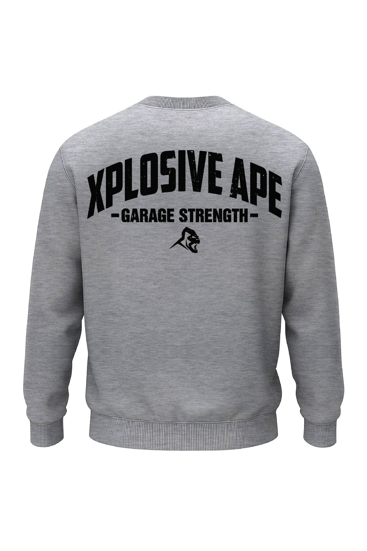 XAPE Garage Strength V2 Sweatshirt - Sports Grey