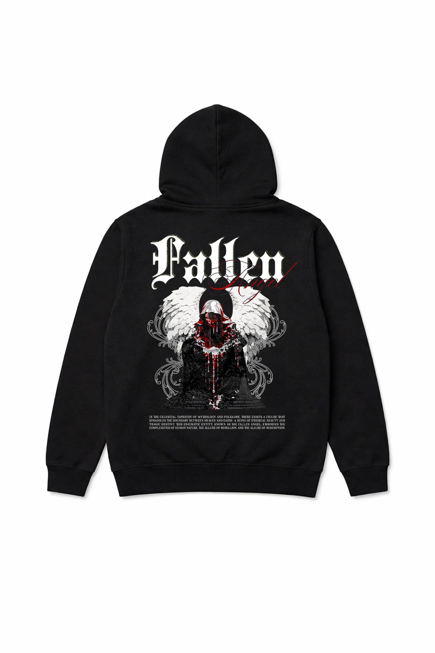 US Angel V2 Hoodie - Black