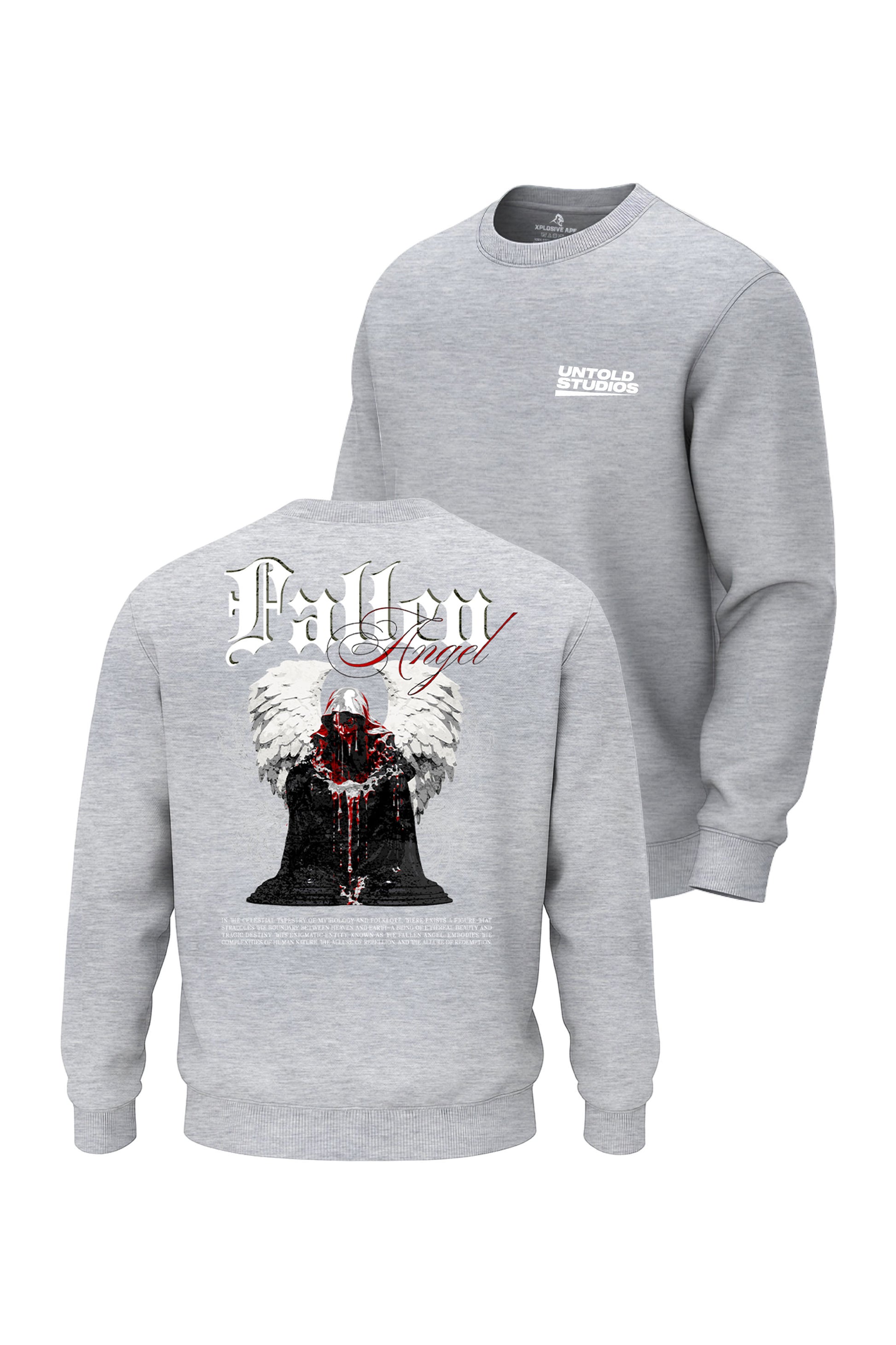 US Angel V2 Sweatshirt - Sports Grey