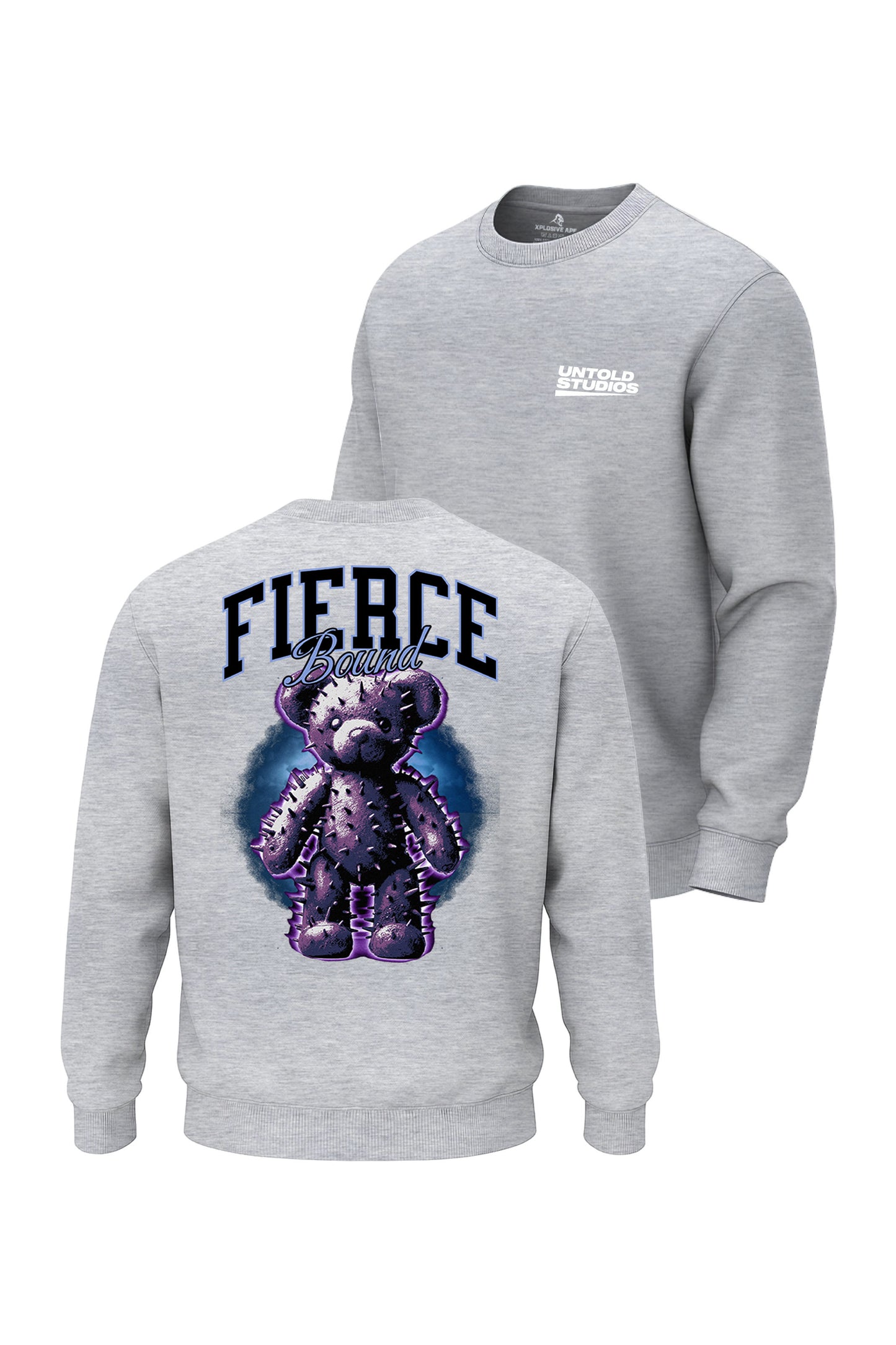 US Fierce Bound Sweatshirt - Sports Grey