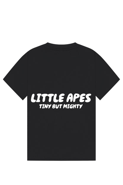 Little Apes Tiny But Mighty Tee - Black