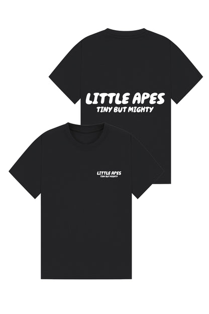 Little Apes Tiny But Mighty Tee - Black