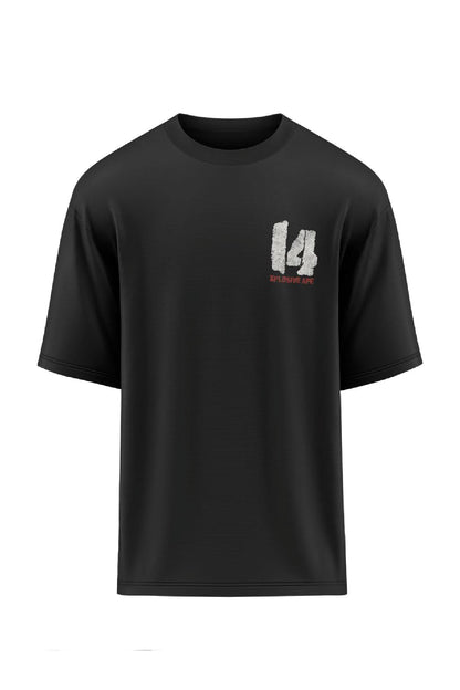 XAPE Strength Built 14 Oversized Tee - Black