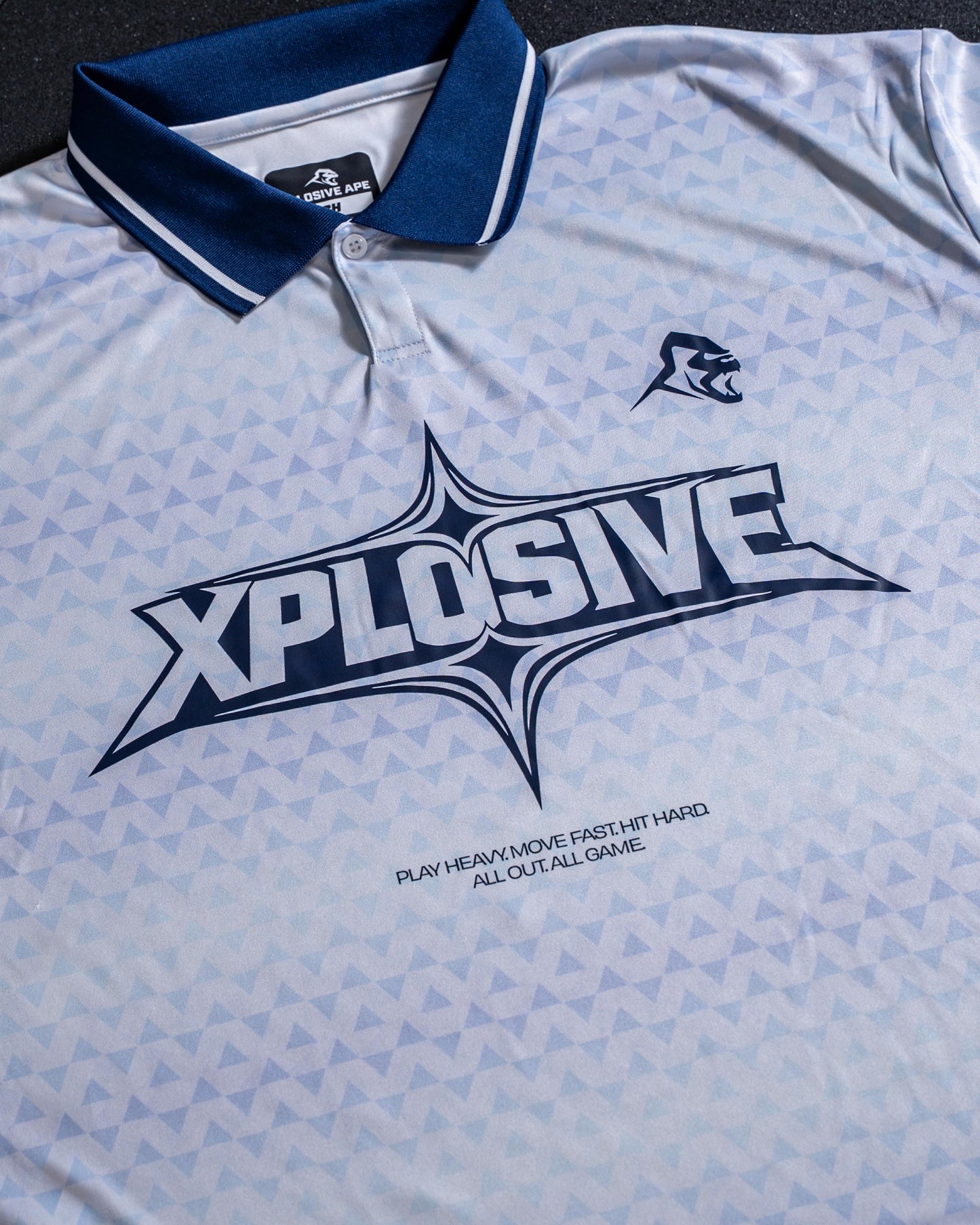 XAPE Division Sports Jersey - White/Navy