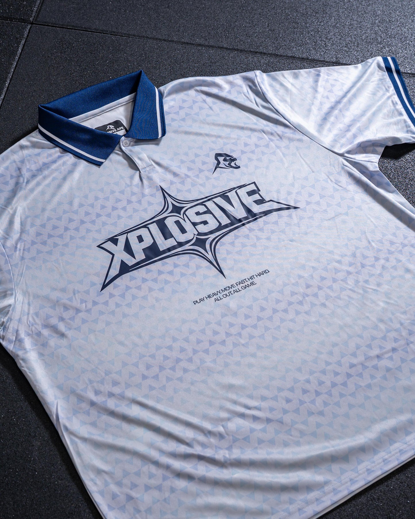 XAPE Division Sports Jersey - White/Navy