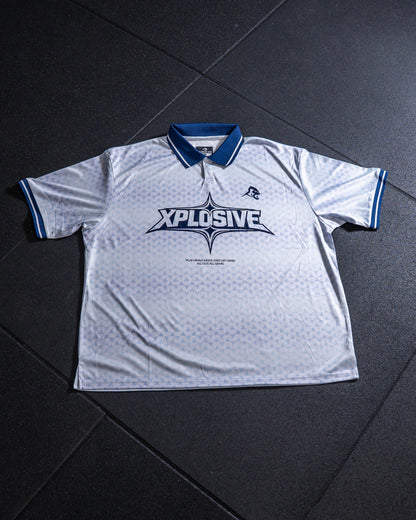 XAPE Division Sports Jersey - White/Navy