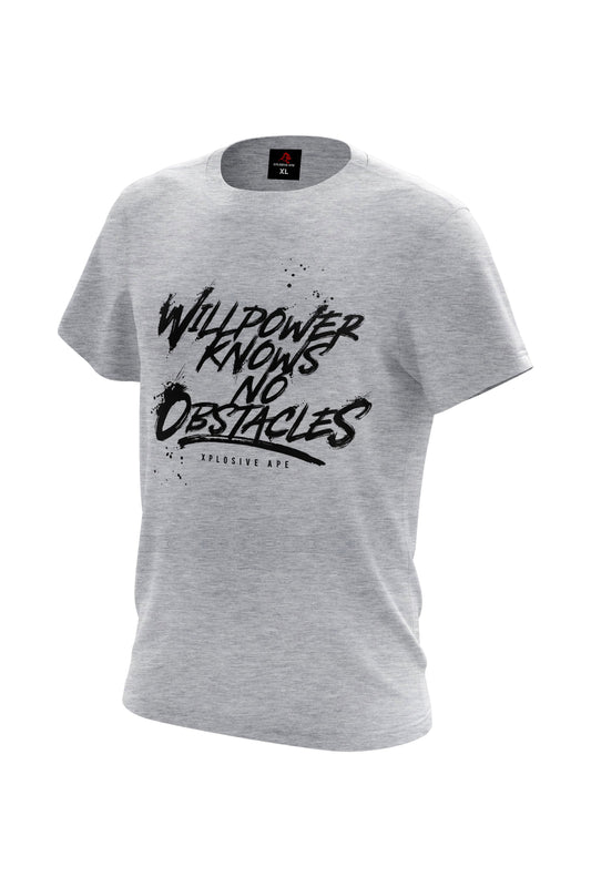 XAPE Willpower Tee - Sports Grey
