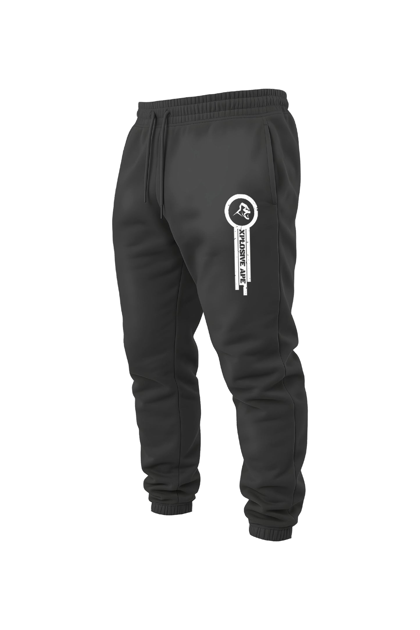 XAPE Panelled Joggers - Charcoal