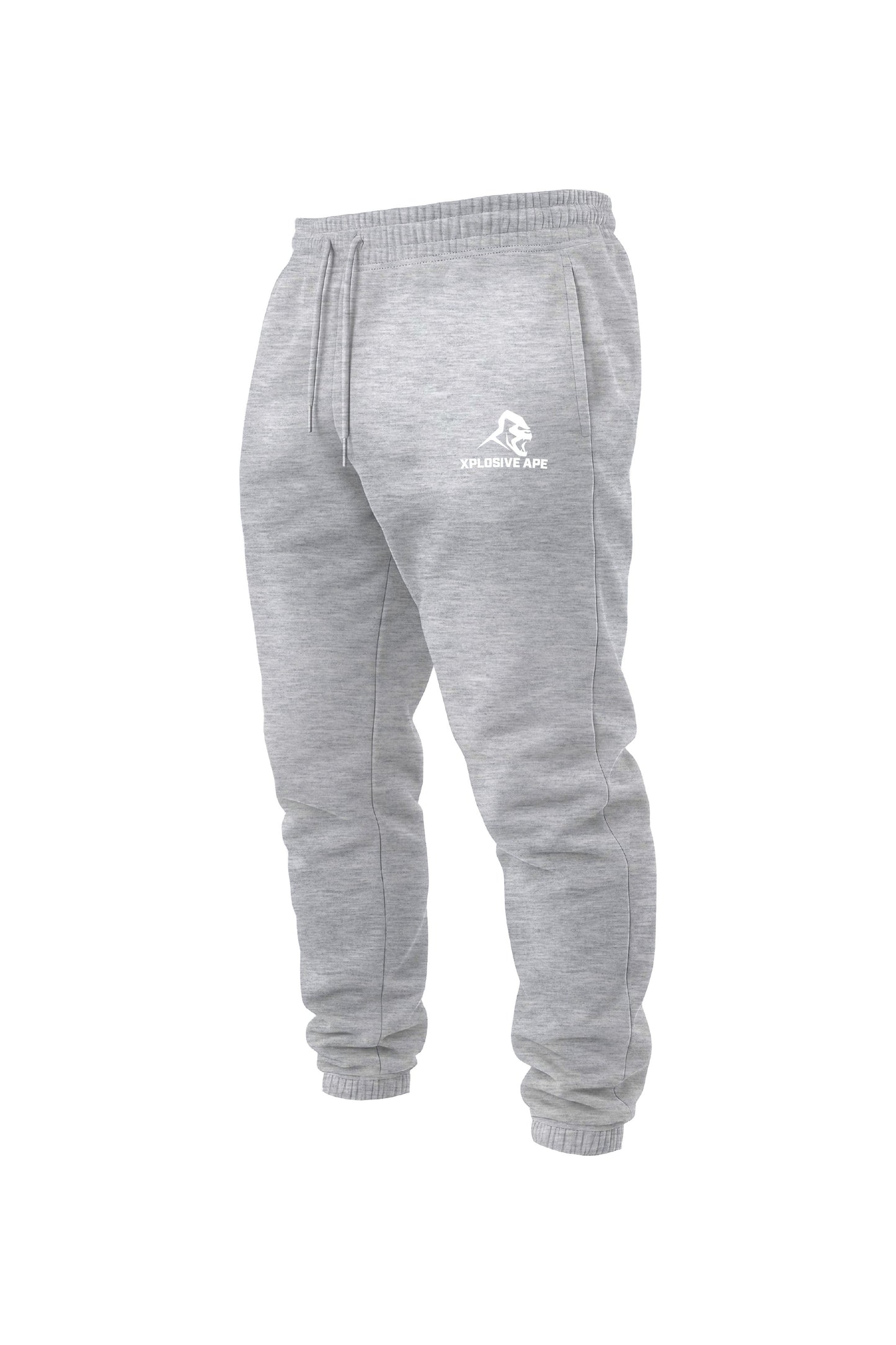 XAPE Classic Logo Joggers - Ash Grey