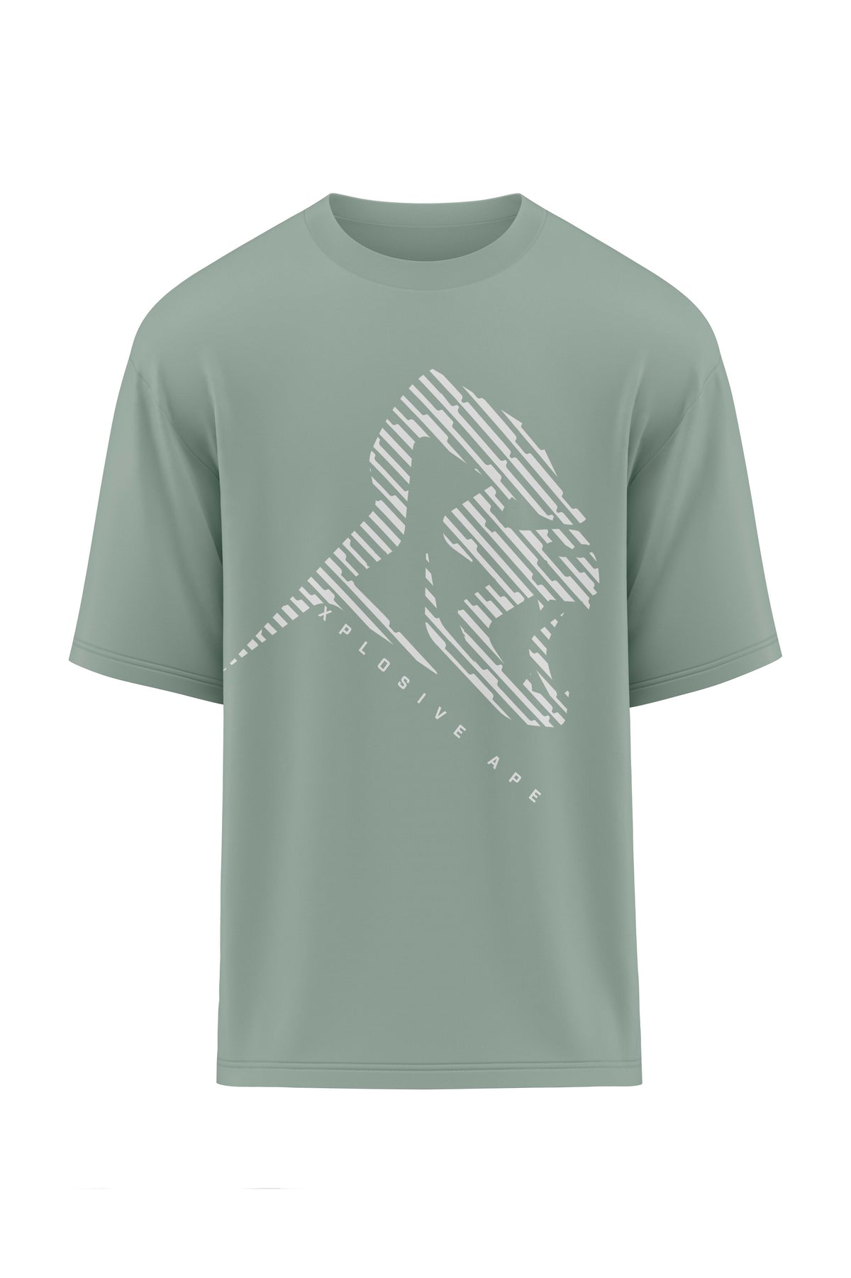 XAPE Blinder Oversized Tee - Sage