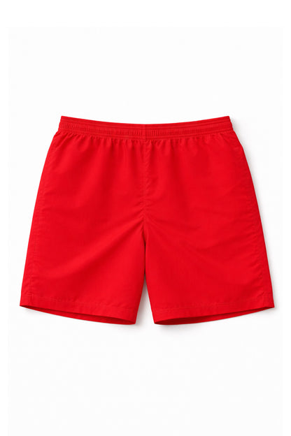 XAPE Classic Logo Mesh Shorts - Red