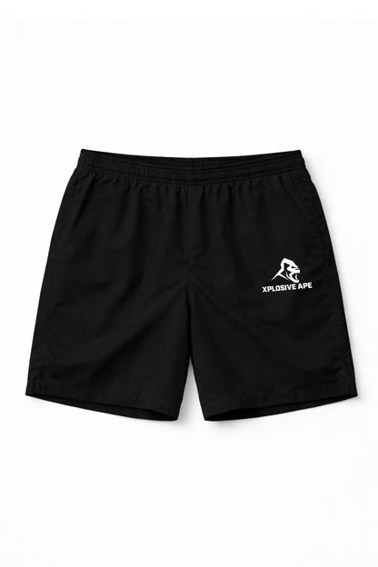 XAPE Classic Logo Mesh Shorts - Black