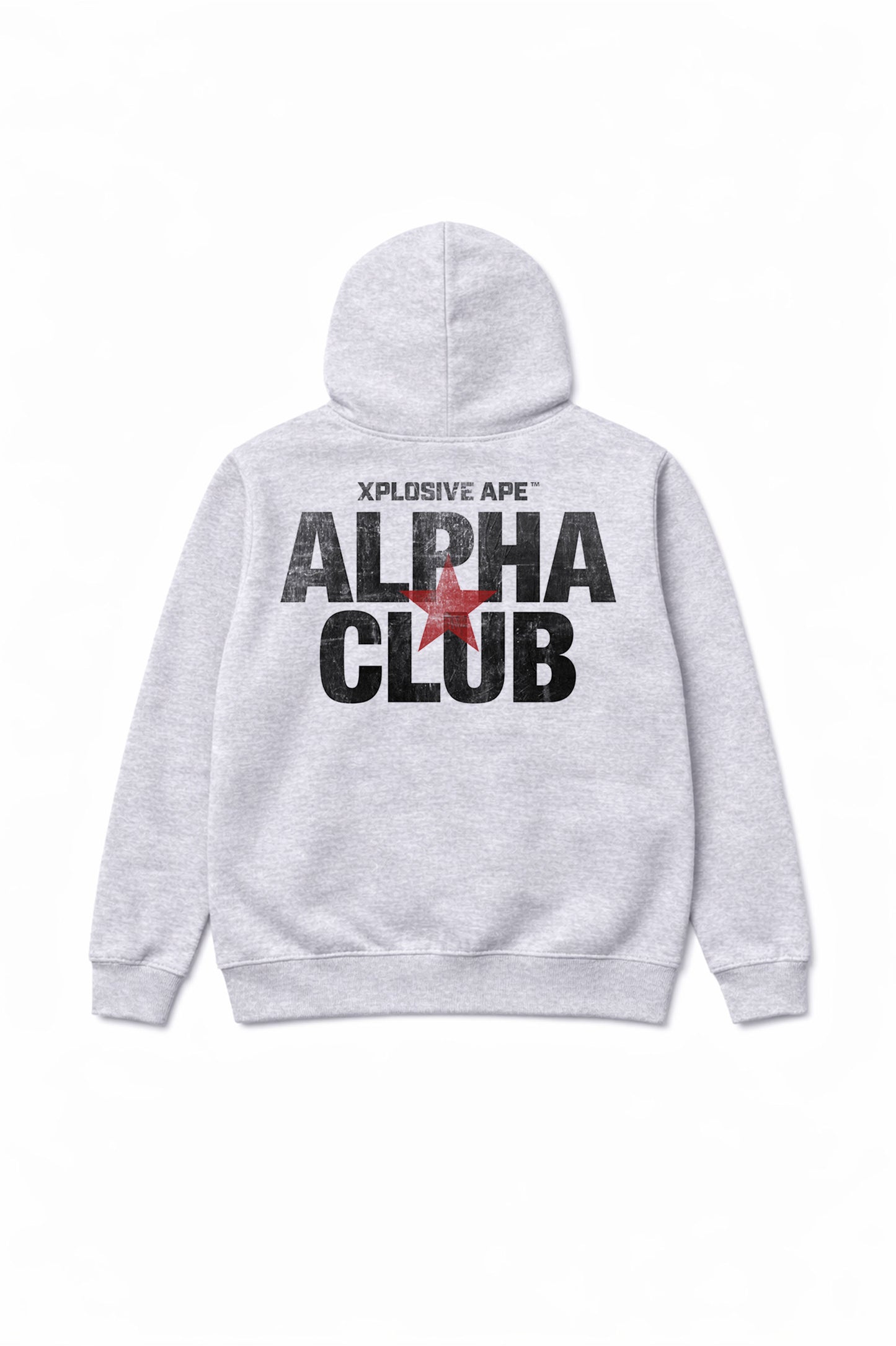 XAPE Alpha Club Hoodie - Heather Grey