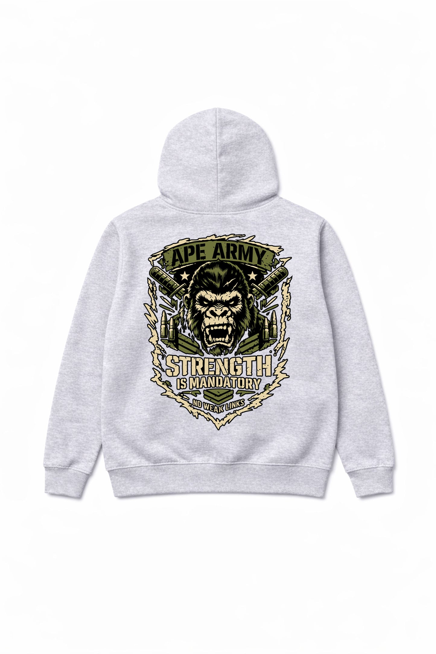 XAPE Army Hoodie - Sports Grey
