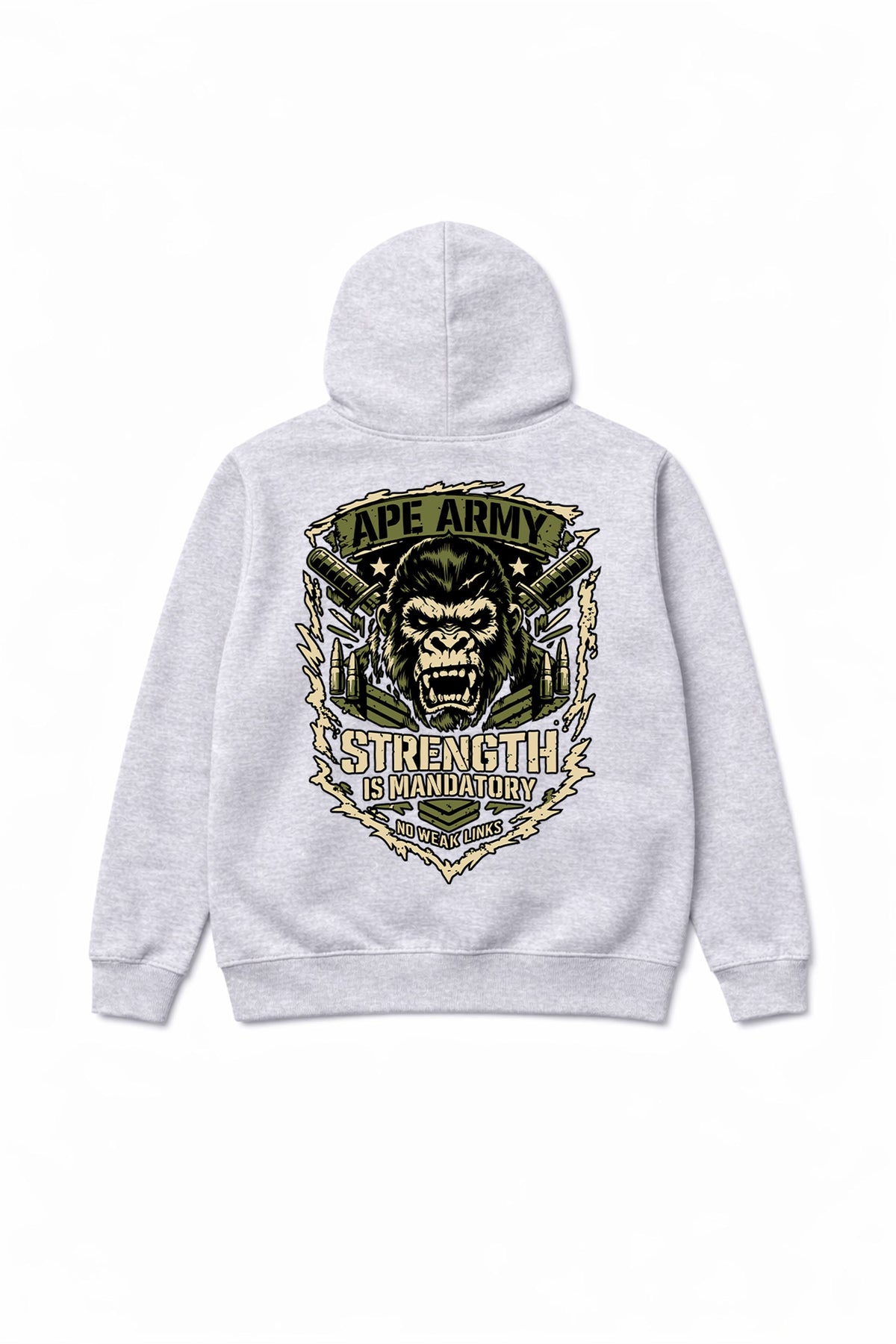 XAPE Army Hoodie - Sports Grey