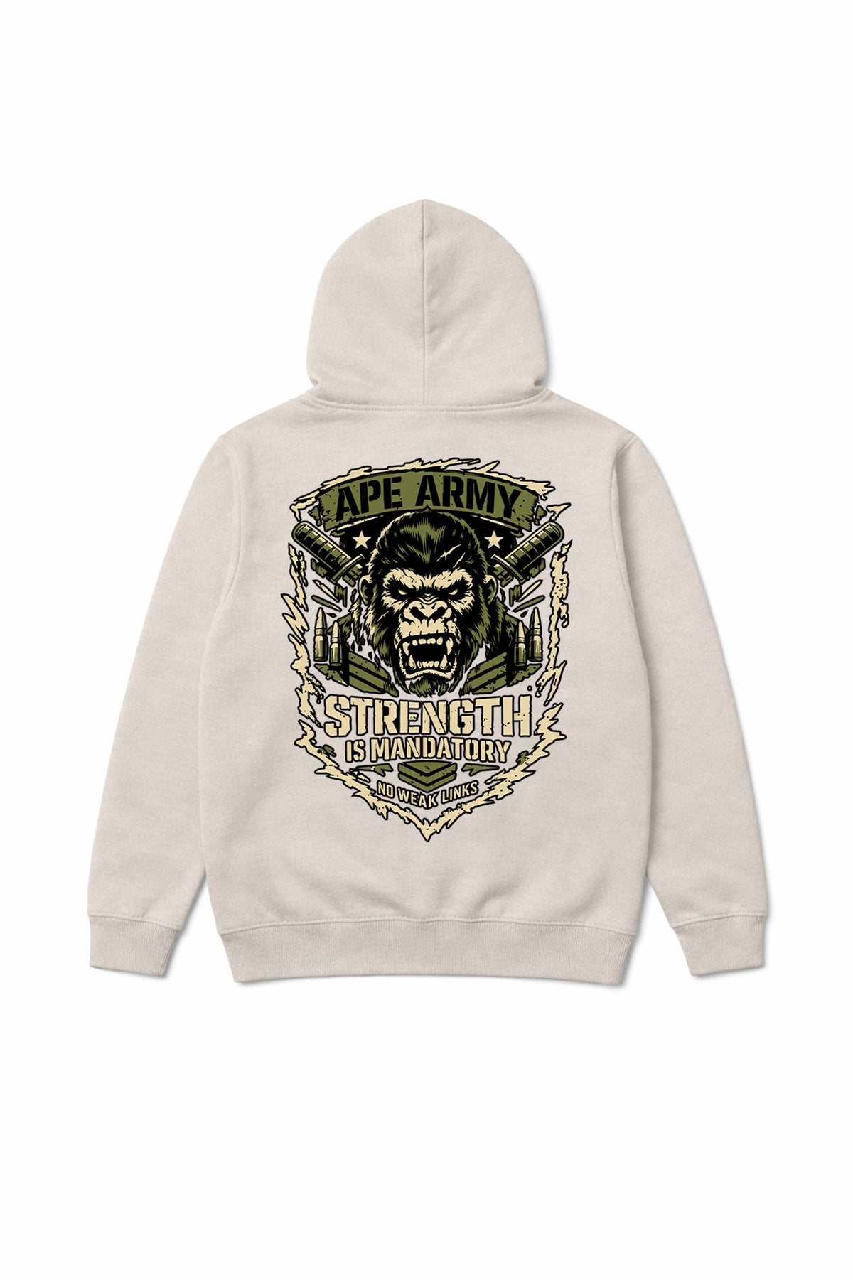 XAPE Army Hoodie - Stone